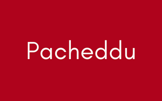 Pacheddu